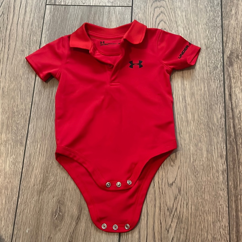 Under Armour Collared Onesie